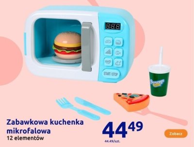 Zabawkowa kuchenka mikrofalowa promocja w Action