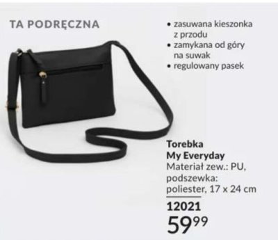 Torebka My Everyday 17 x 24 cm promocja w AVON