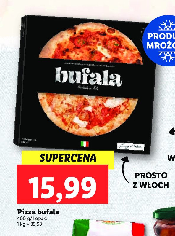 Pizza bufala Trattoria alfredo promocja