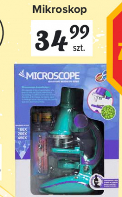 Mikroskop zabawka promocja