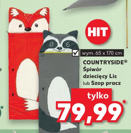 艢piw贸r dzieci臋cy szop pracz 65 x 170 cm K-classic countryside promocja