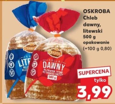 Chleb dawny litewski promocja w Kaufland