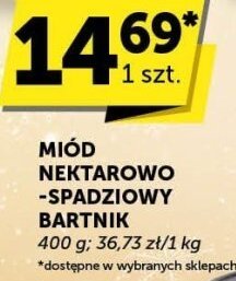 Miód nektarowo-spadziowy Bartnik promocja w Euro Sklep