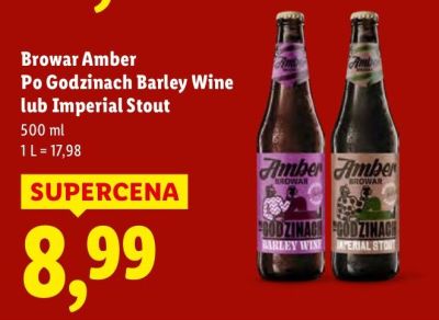 Piwo Po Godzinach  Imperial Stout promocja w Lidl
