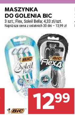 Maszynka do golenia Bic flex 4 promocja