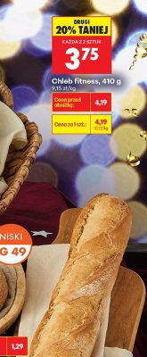 Chleb fitness, 410 g promocja w Biedronka