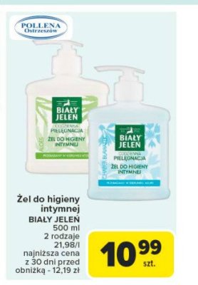 Żel do higieny intymnej chaber bławatek Biały jeleń promocja