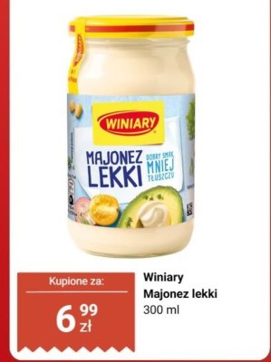 Majonez lekki promocja w Biedronka