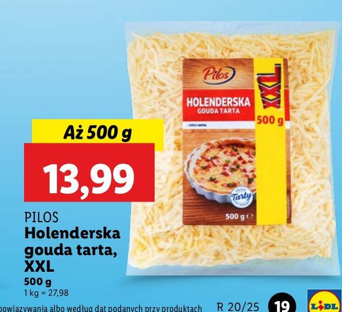 Ser gouda holenderska tarta Pilos promocja