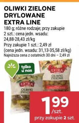 Oliwki zielone drylowane Reale Line promocja w Stokrotka