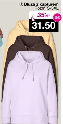 Bluza z kapturem Rozm. S-3XL promocja w Woolworth