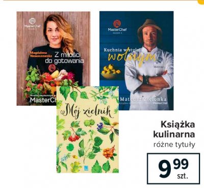 Książki kulinarne promocja