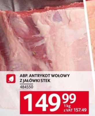 ABP Antrykot wołowy z jałówki stek promocja w Selgros