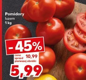 Pomidory promocja w Kaufland
