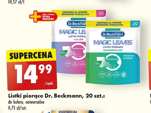 Listki uniwersalne do czyszczenia spring fresh Dr. beckmann promocja