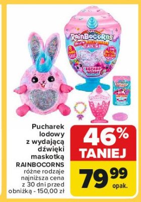 Pucharek lodowy z mówiącym jednorożcem Zuru promocja