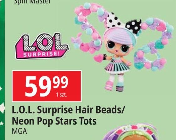 Laleczka hair beads tots asst LOL SURPRISE promocja w Leclerc