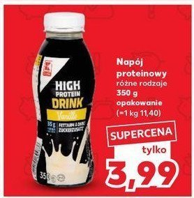 Napój proteinowy wanilia K-classic promocja