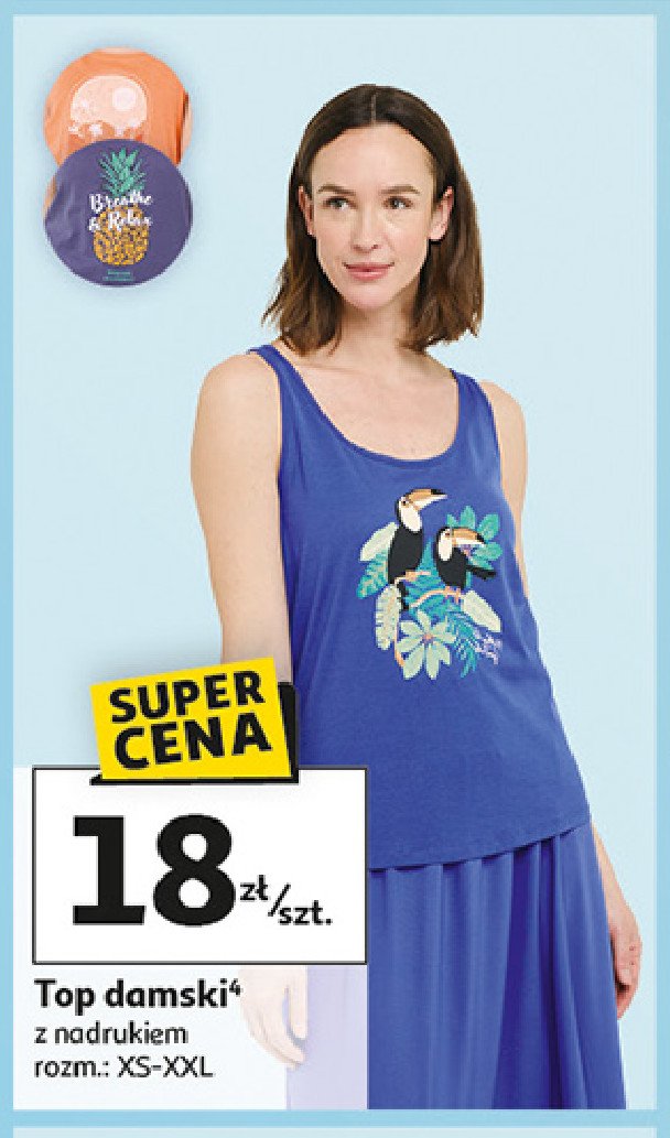 Top damski xs-xxl Auchan inextenso promocja w Auchan