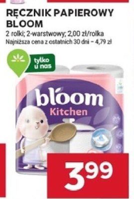 Ręcznik papierowy Bloom promocja w Stokrotka