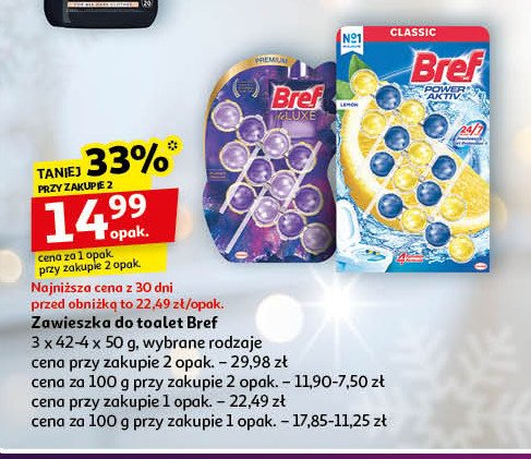 Zawieszka do wc magiczny kwiat Bref deluxe promocja