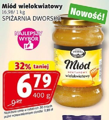 Miód wielokwiatowy promocja w Prim Market