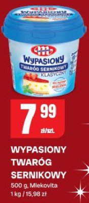 Wypasiony twaróg sernikowy klasyczny Mlekovita promocja w Chorten