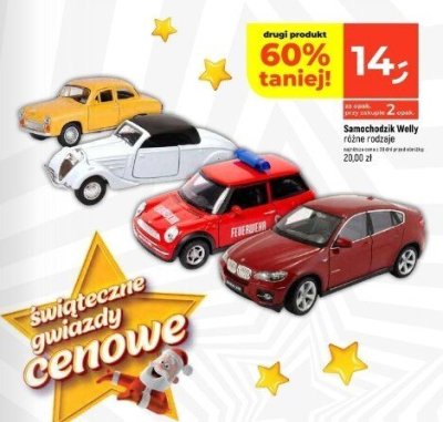 Samochodzik  różne rodzaje promocja w Dealz