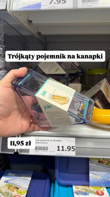 Pojemnik na kanapki Joie różne kolory promocja w Action