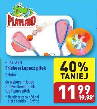 Frisbee led Playland promocja