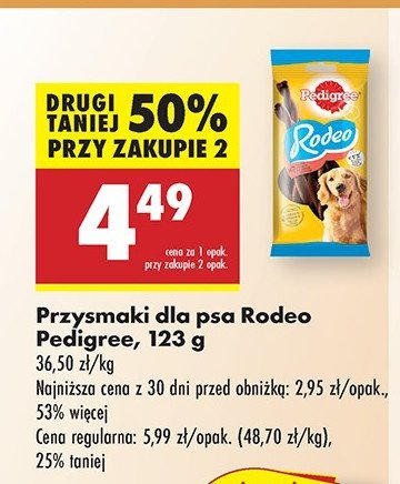Przysmak dla psa Pedigree rodeo promocja