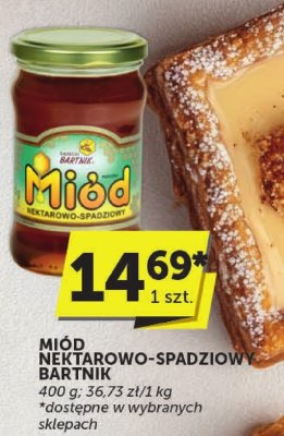 Mi贸d nektarowo-spadziowy Bartnik s膮decki promocja w ABC