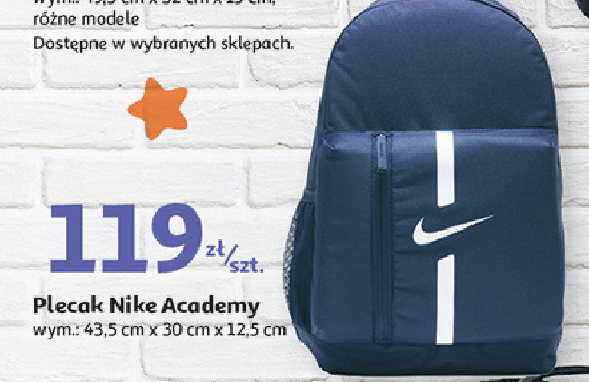 Plecak academy Nike promocja