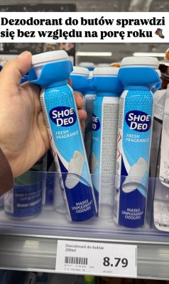 Dezodorant do butów promocja w Action