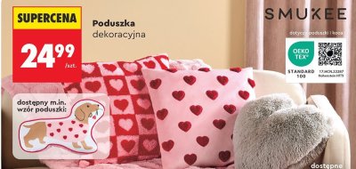 Poduszka dekoracyjna SMUKEE promocja w Biedronka