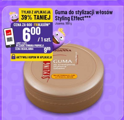 Guma do stylizacji włosów Styling Effect Joanna promocja w POLOmarket