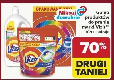 Proszek do prania Vizir promocja w Carrefour Market