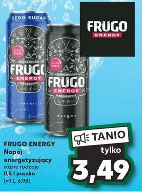 Nap贸j energetyczny dragon Frugo promocja