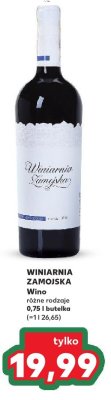 Wino różne rodzaje promocja w Kaufland