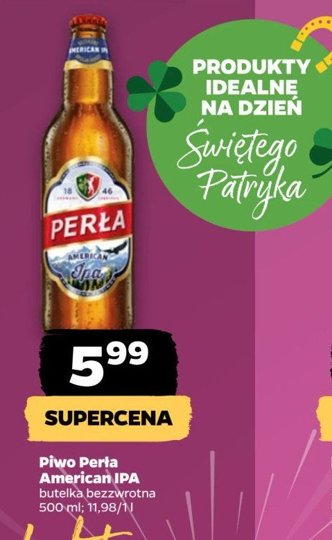 Piwo Perła american ipa promocja w Netto