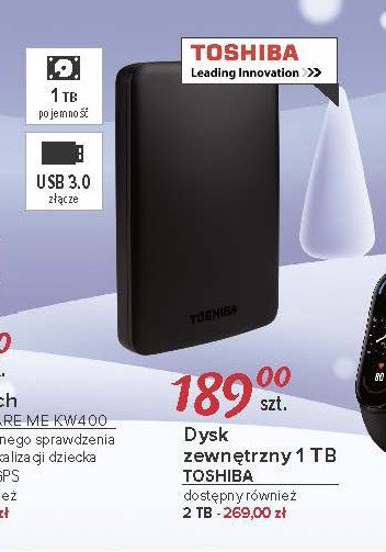 Dysk przeno艣ny 2tb Toshiba promocja