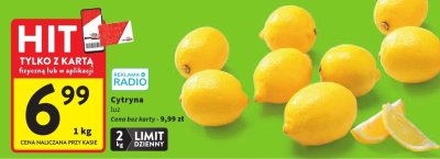 Cytryna luz promocja w Intermarche