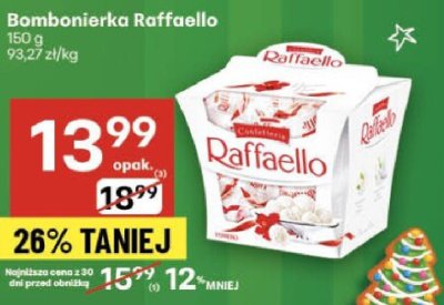 Bombonierka Raffaello 150g promocja w Delikatesy Centrum