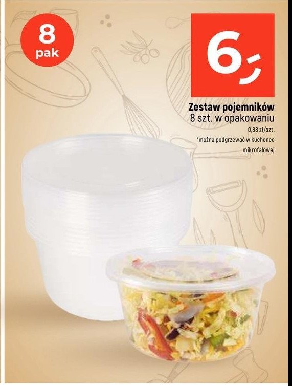 Zestaw pojemników promocja w Dealz