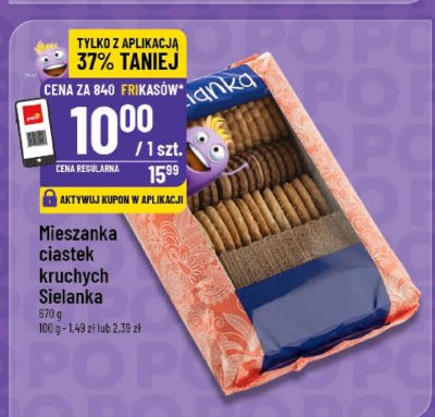 Mieszanka ciastek kruchych Sielanka promocja w POLOmarket