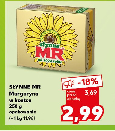 Margaryna Mr słynne promocja