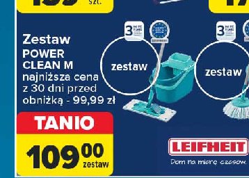 Zestaw power clean Leifheit promocja