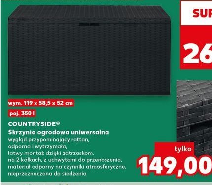 Skrzynia uniwersalna K-classic countryside promocja w Kaufland