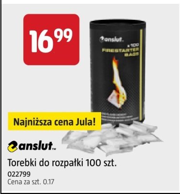 Torebki do rozpalki 100 szt. Anslut promocja w Jula