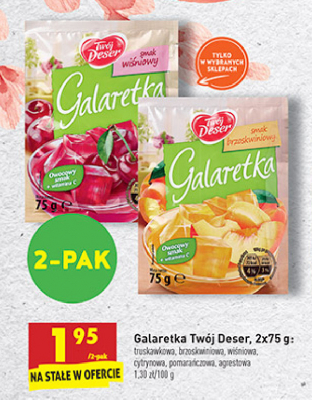 Galaretka brzoskwiniowa Tw贸j deser promocja